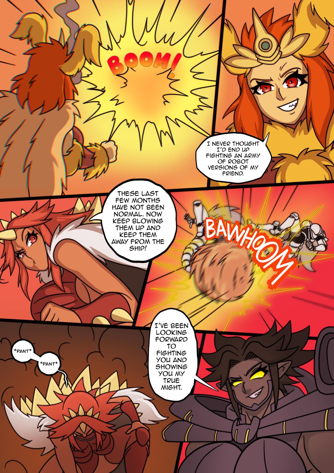 Kaiju Girls Chapter 9 page 4 full