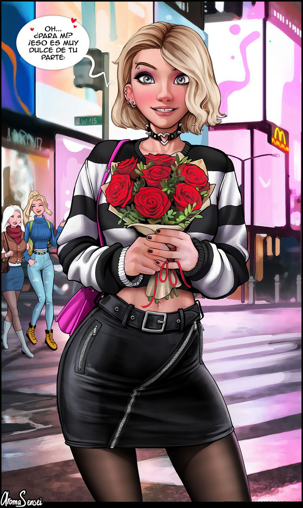 Gwen's going on a date! page 8 full