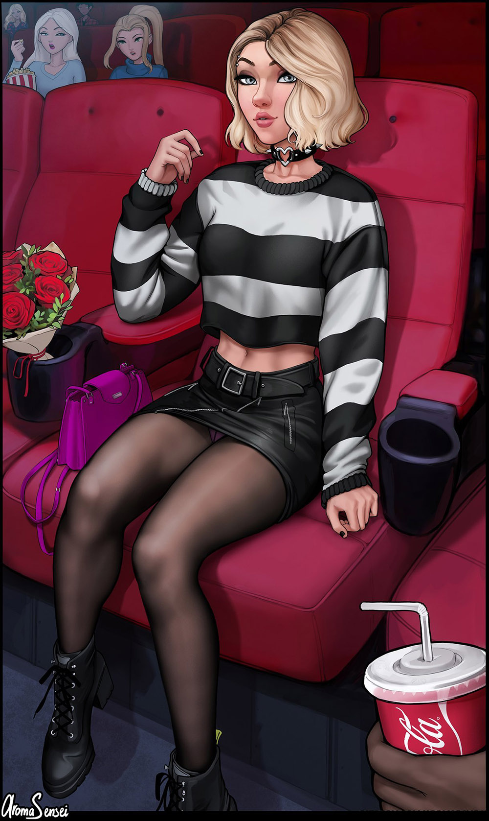 Gwen's going on a date! page 9 full