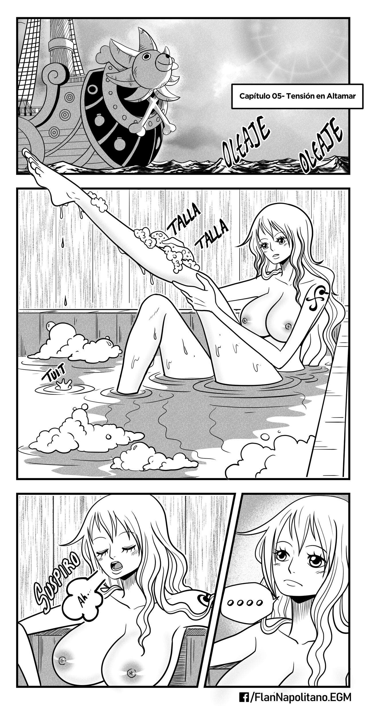 Flan Napolitano - Capítulo 5 - Tensión en alta mar page 3 full