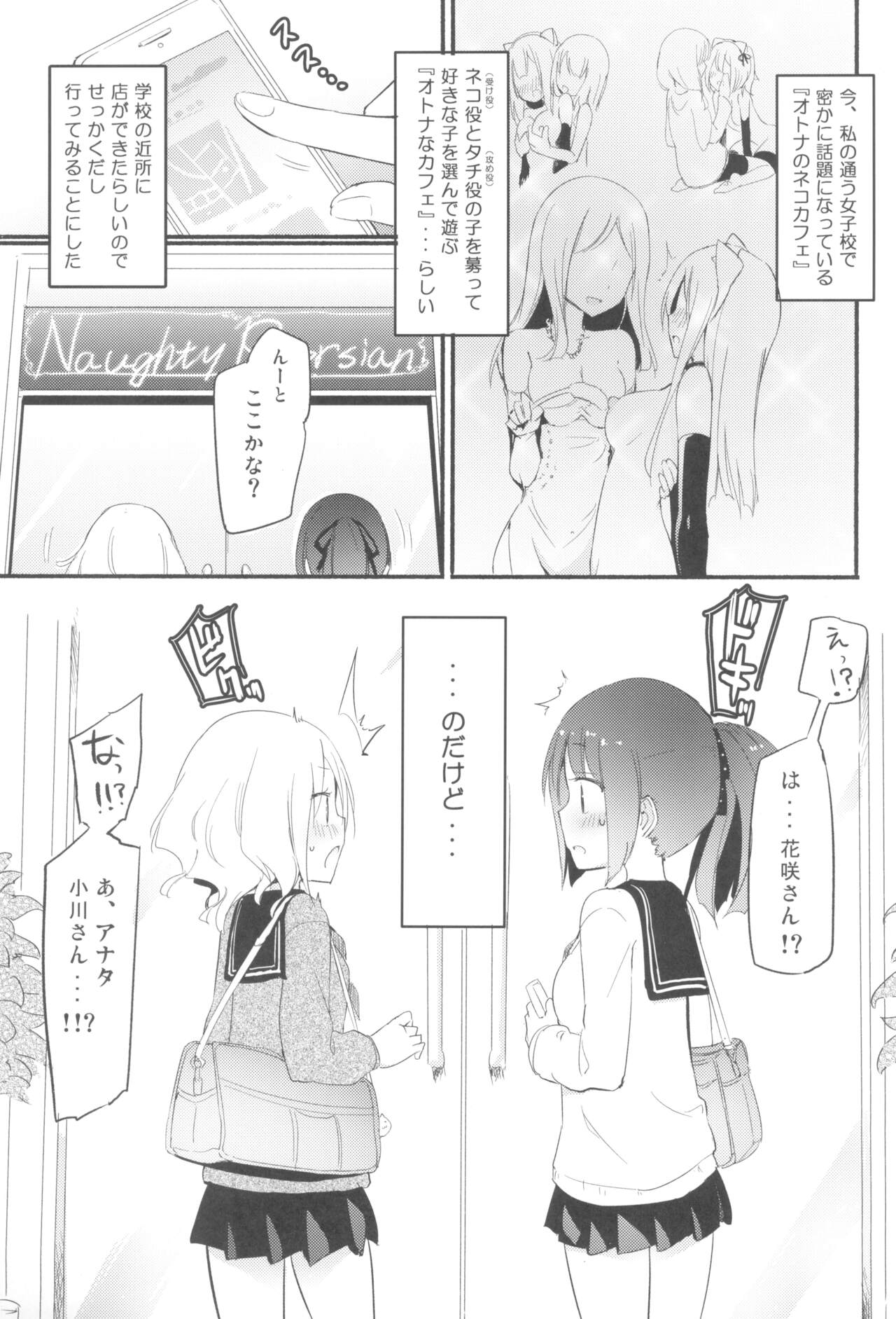 Tachi Masshigura Collection ~Neko Cafe Yuri Soushuuhen Homura Subaru Side~ page 5 full