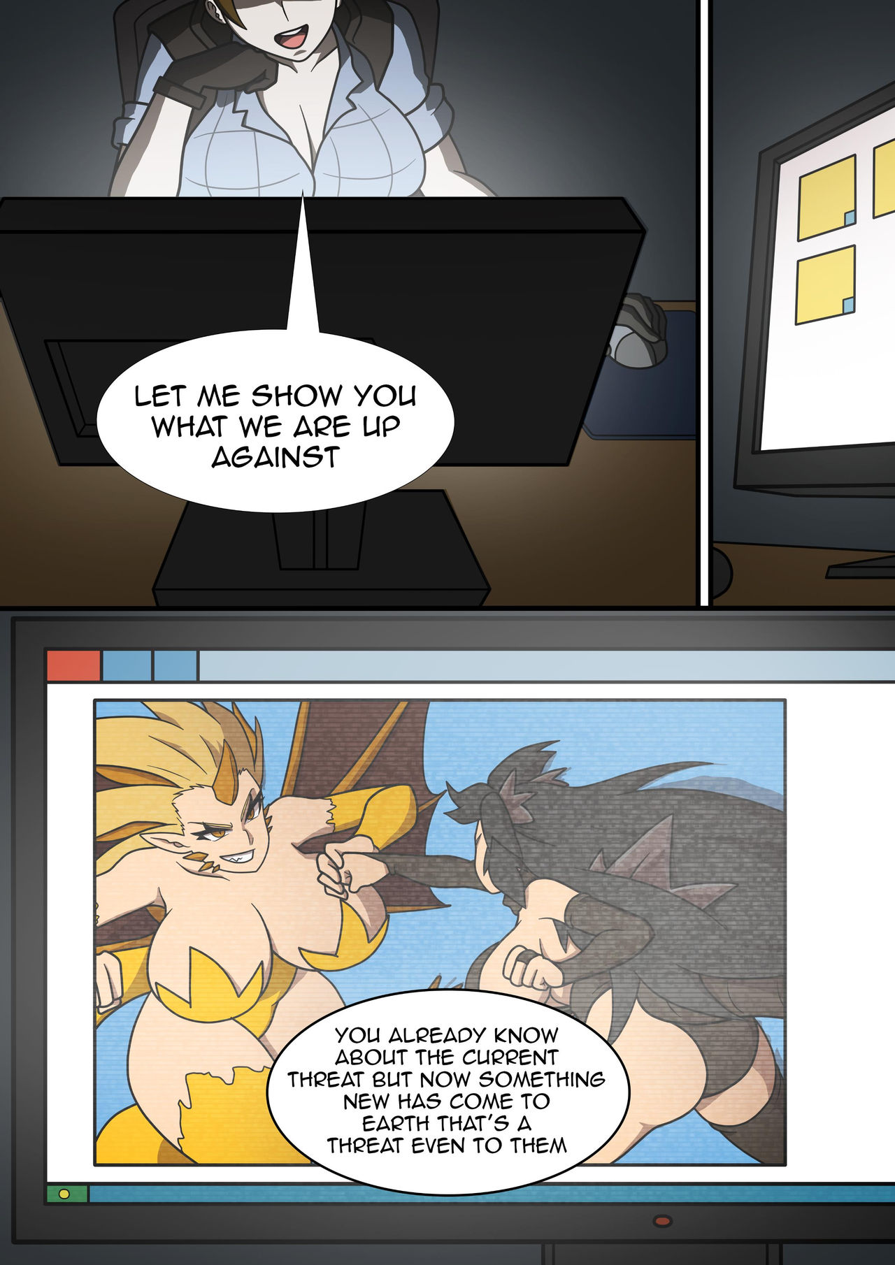 Kaiju Girls Chapter 5 page 3 full
