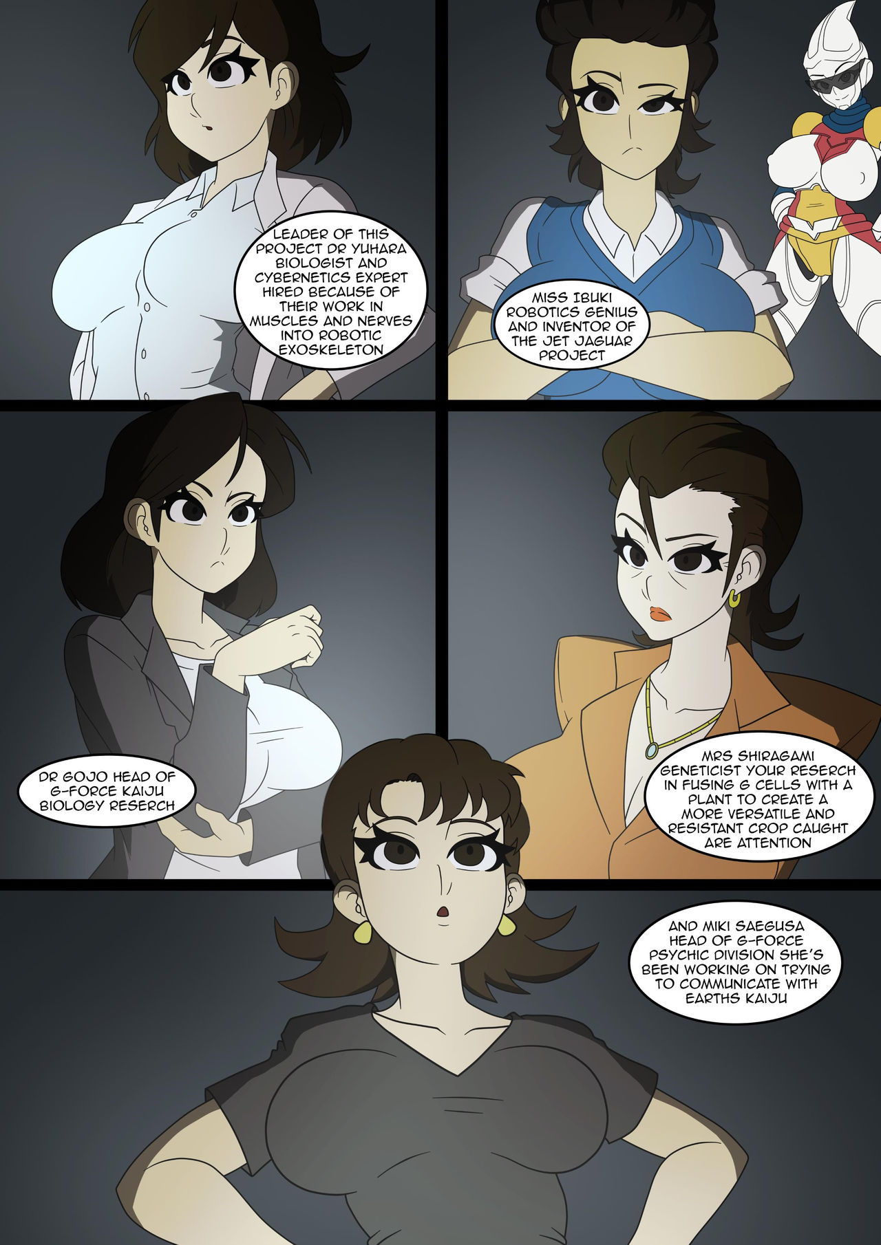 Kaiju Girls Chapter 5 page 5 full