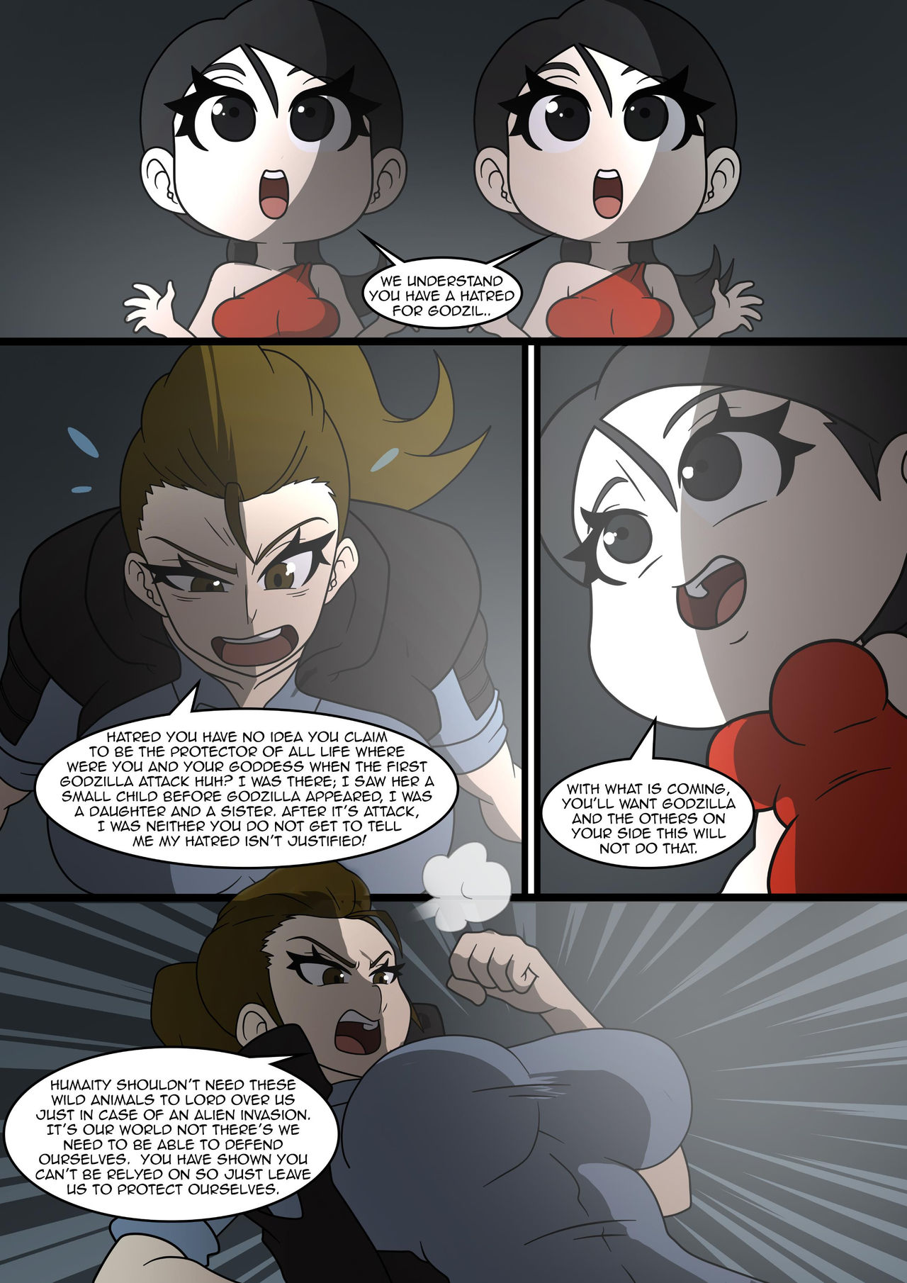 Kaiju Girls Chapter 5 page 9 full
