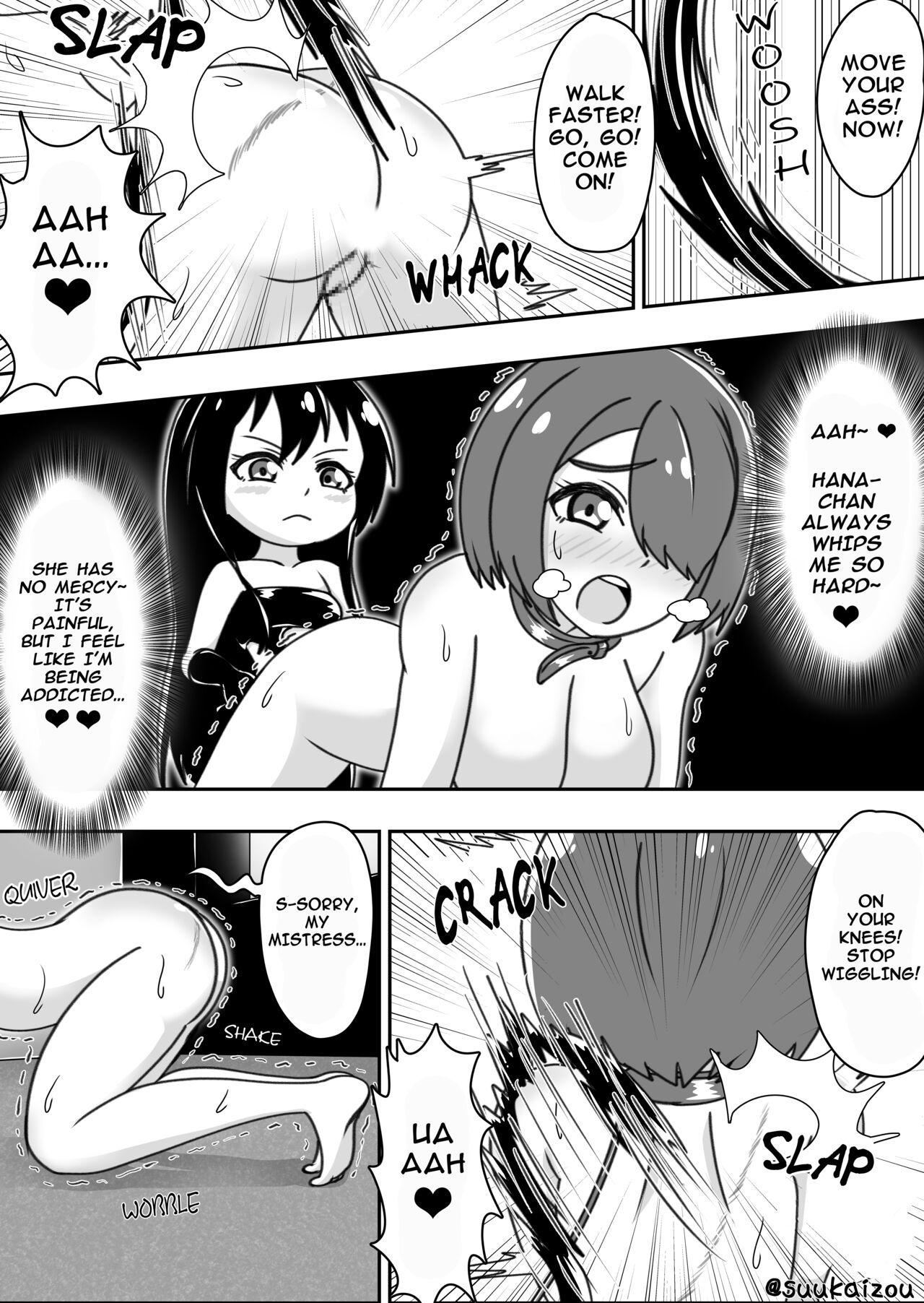 A cartoon in which my sister is trained by Hana page 2 full