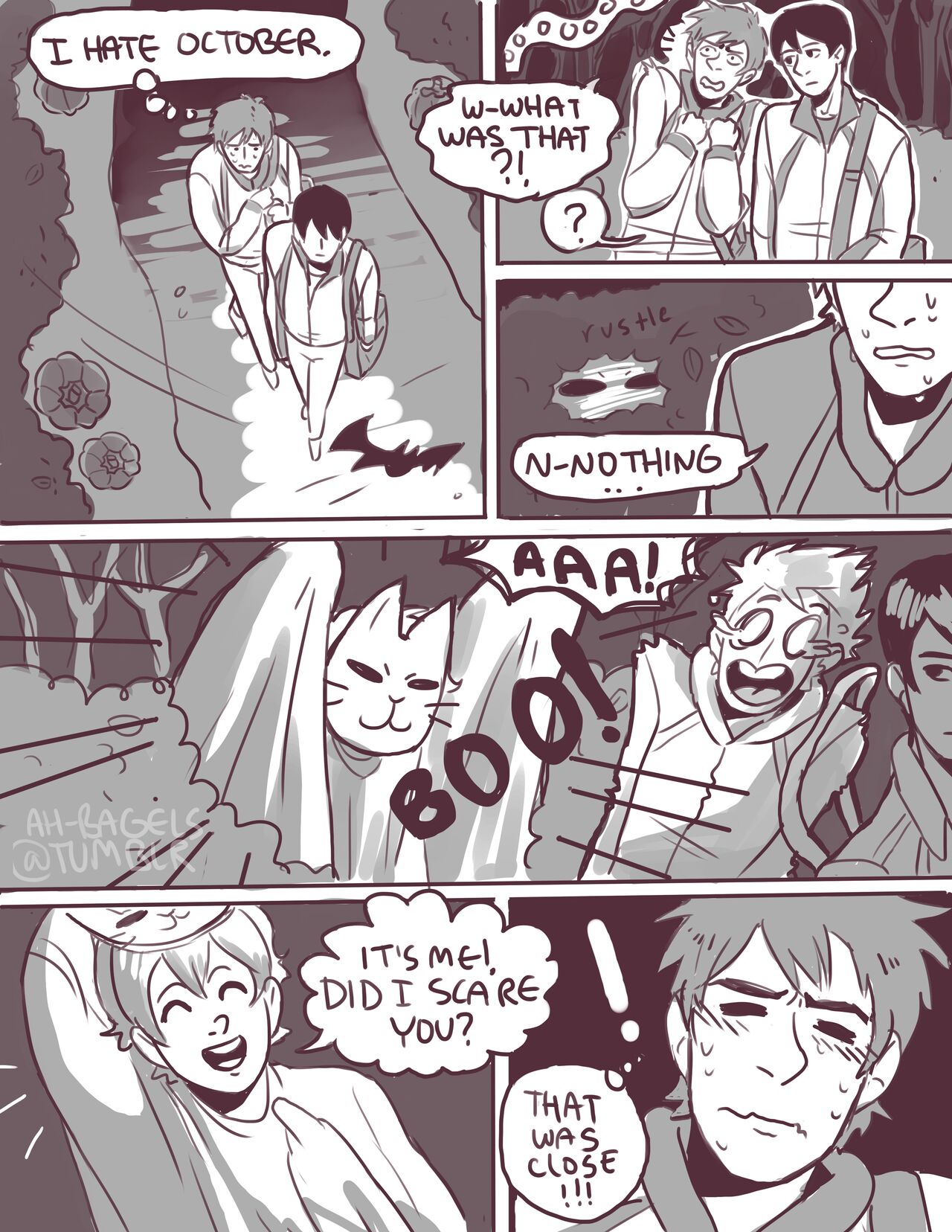 A Free! Halloween page 1 full
