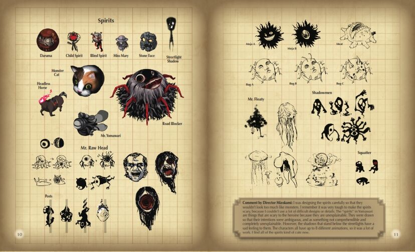 Yomawari Night Alone Digital Artbook page 7 full
