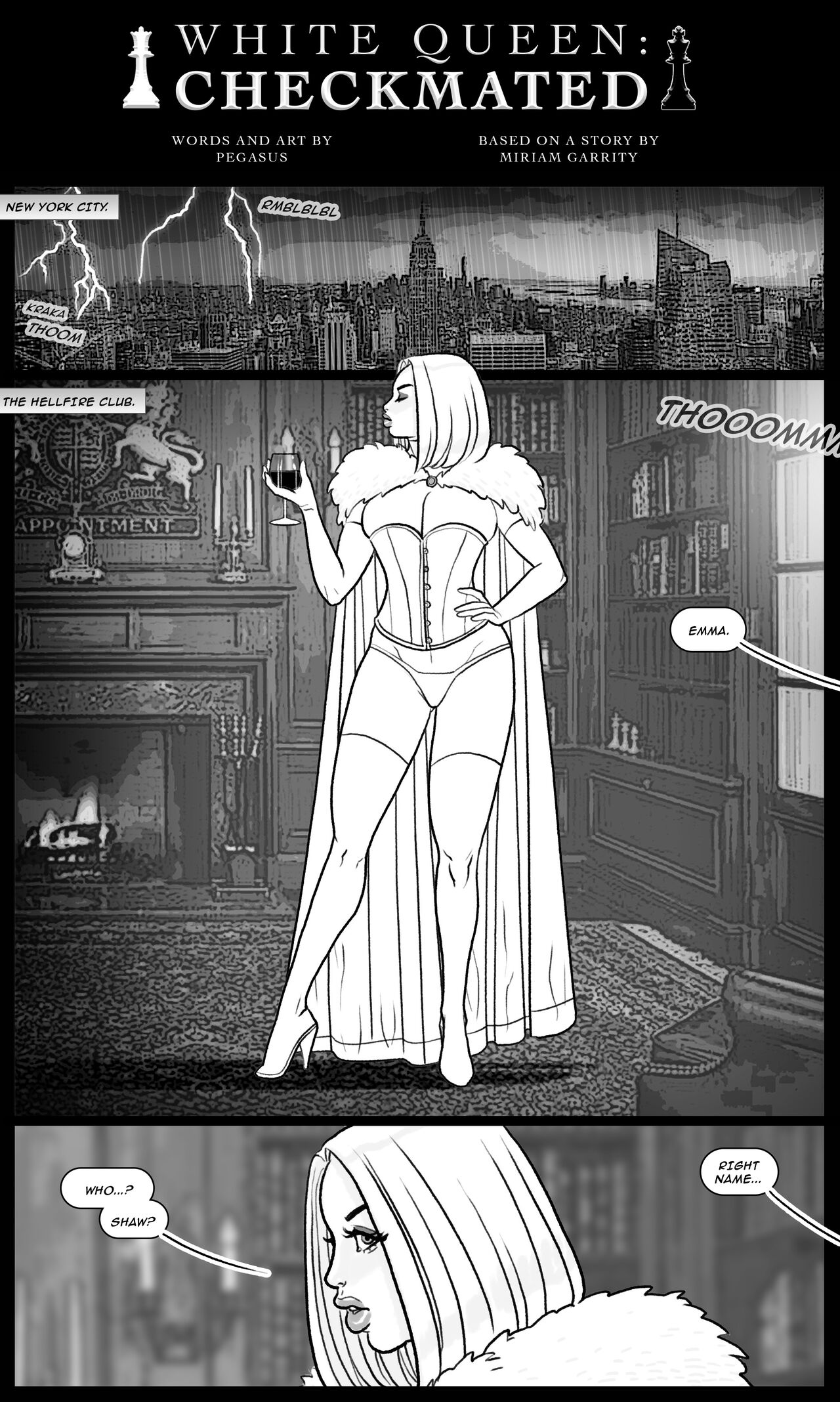 White Queen: Checkmated page 1 full