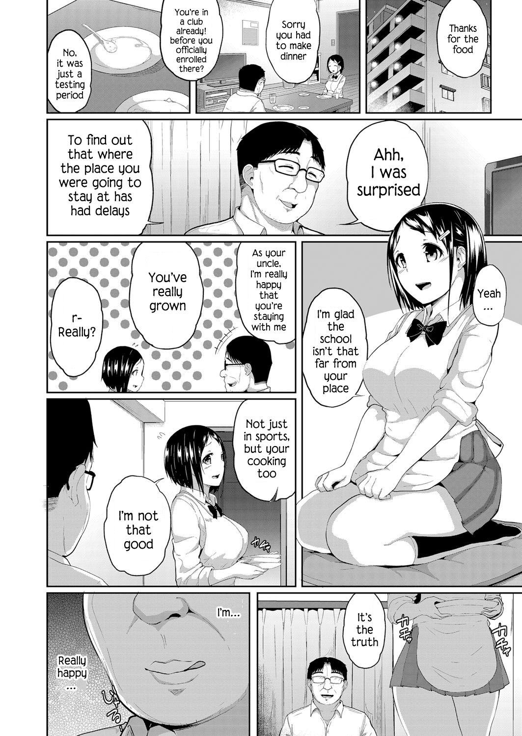 Kyousei Saimin Dousei Seikatsu ~Kyonyuu JK no Mei ga Oji no Ie ni Isourou shite kita Ken~ page 2 full