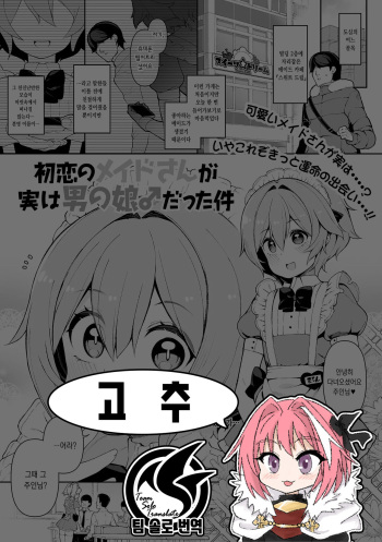 Hatsukoi no Maid-san ga Jitsu wa Otokonoko datta Ken | 첫사랑이던 메이드가 실은 낭자애♂였던 건 cover