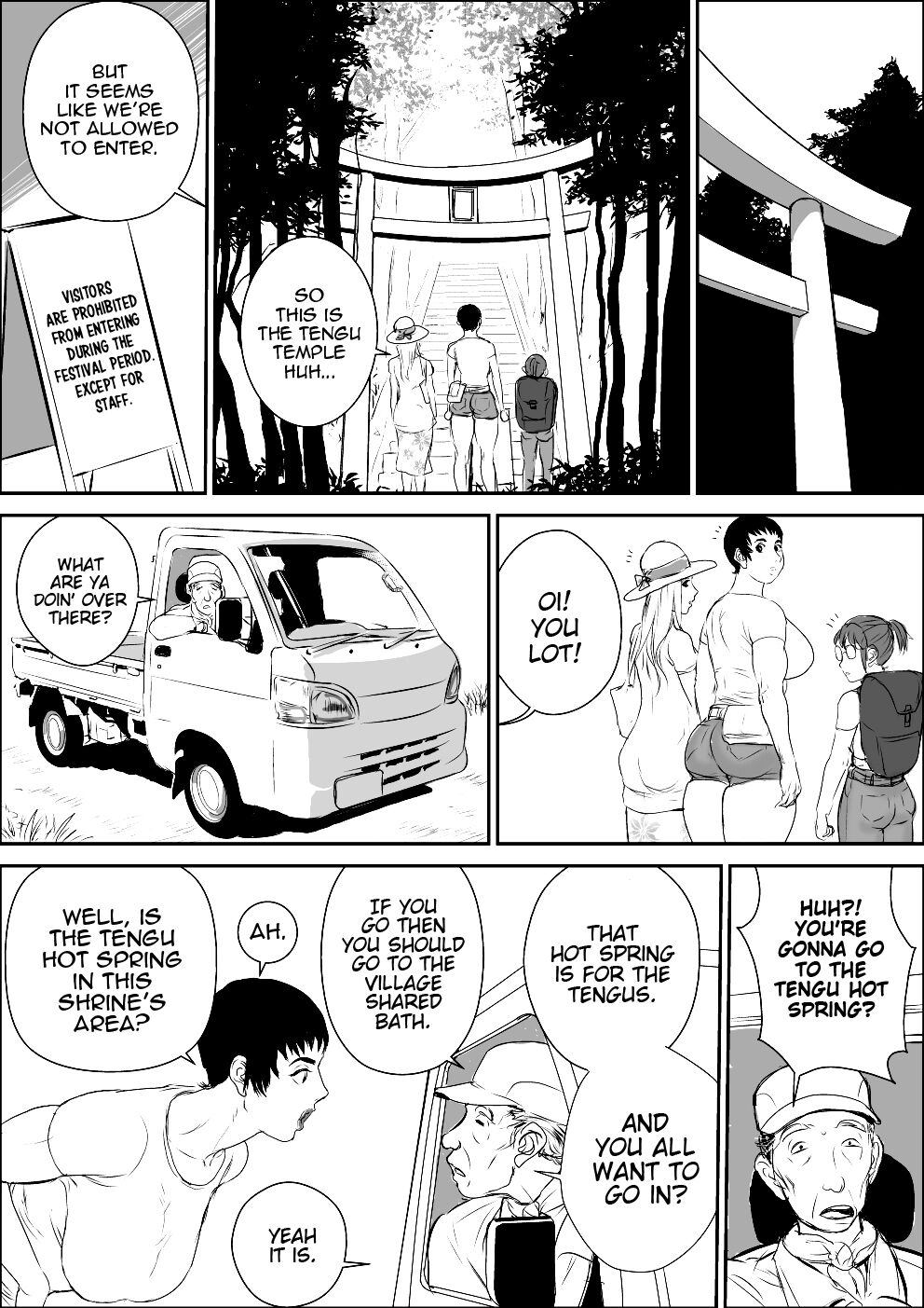 Tengu-sama no Kamikakushi - Being Spirted Away by Tengus page 5 full