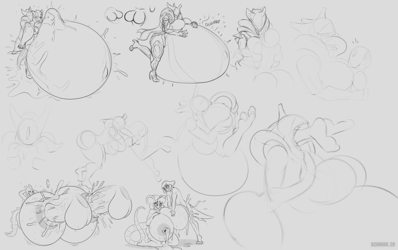 Schwoo's 2020 Sketchbook page 4 full