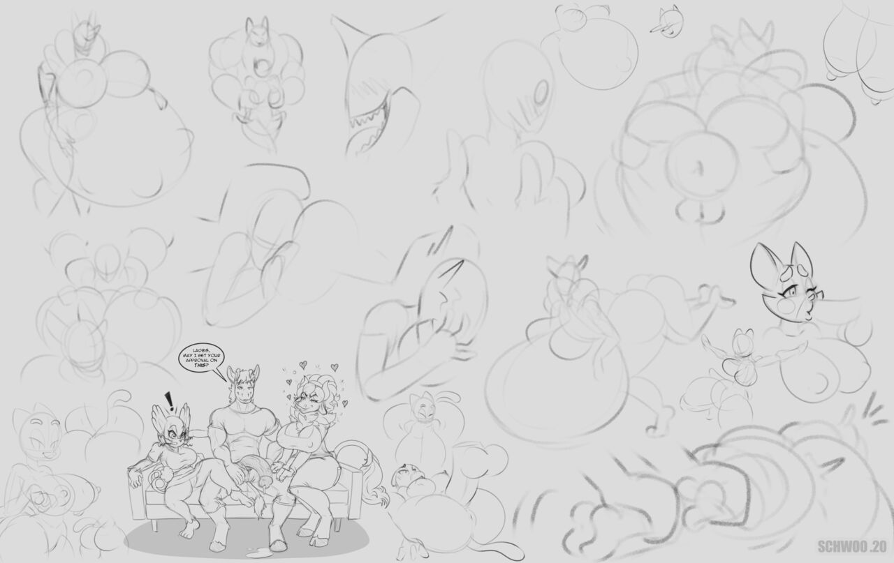 Schwoo's 2020 Sketchbook page 5 full