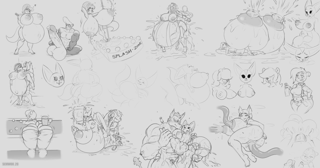 Schwoo's 2020 Sketchbook page 7 full