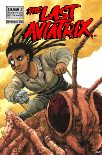The Last Aviatrix Issue 2 by Buster Cagle cover