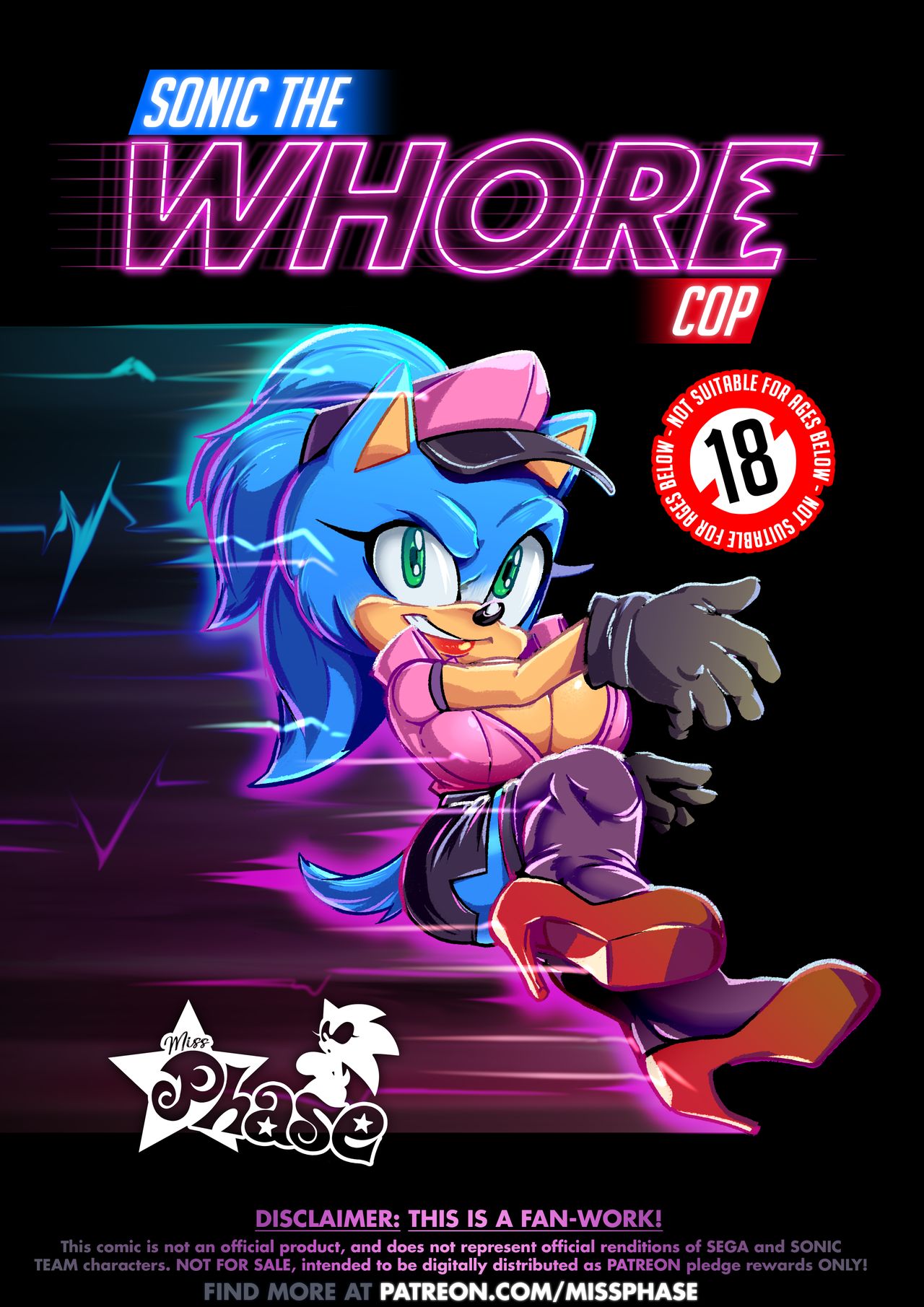 Sonic The Whore Cop page 1 full