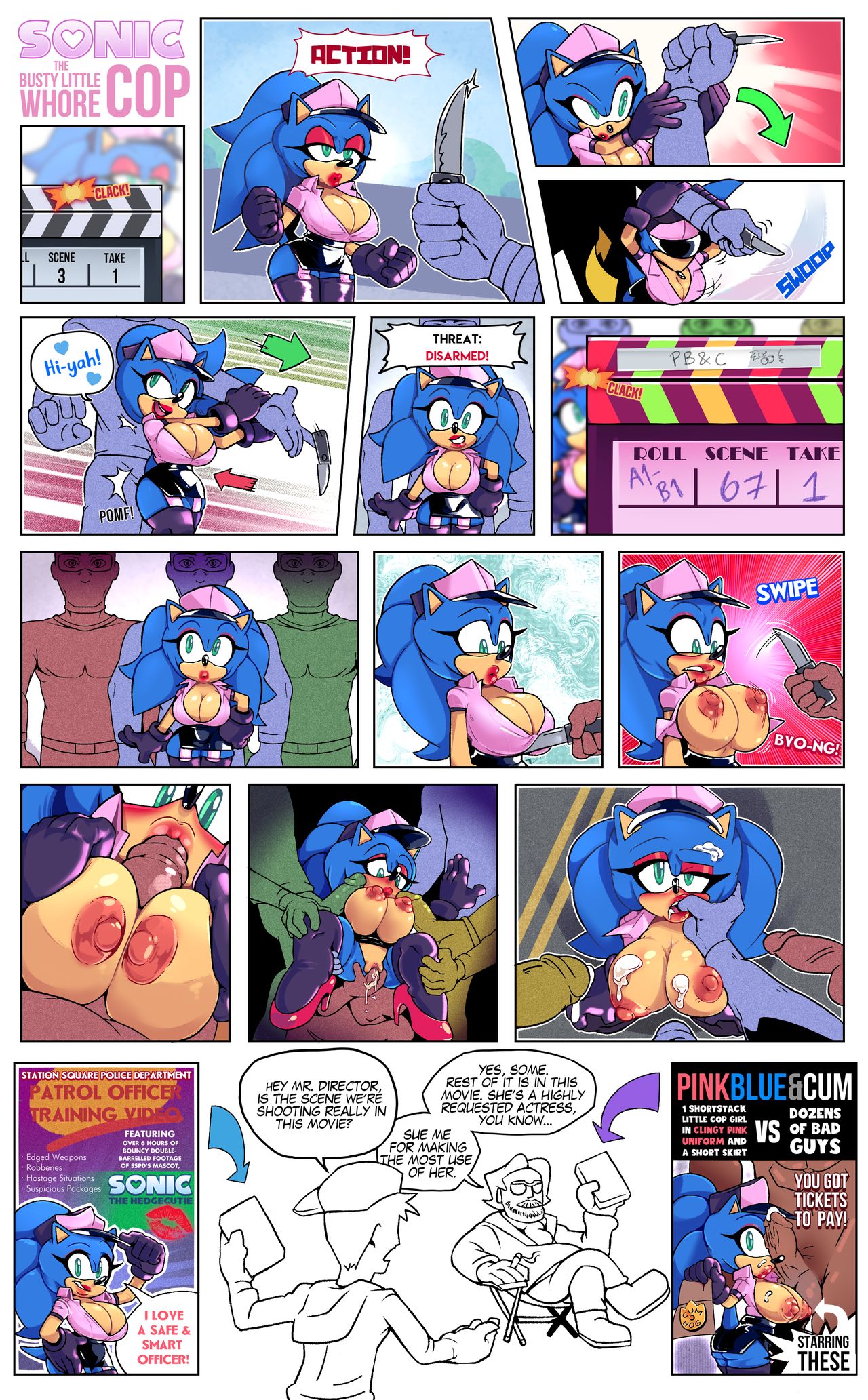 Sonic The Whore Cop page 10 full