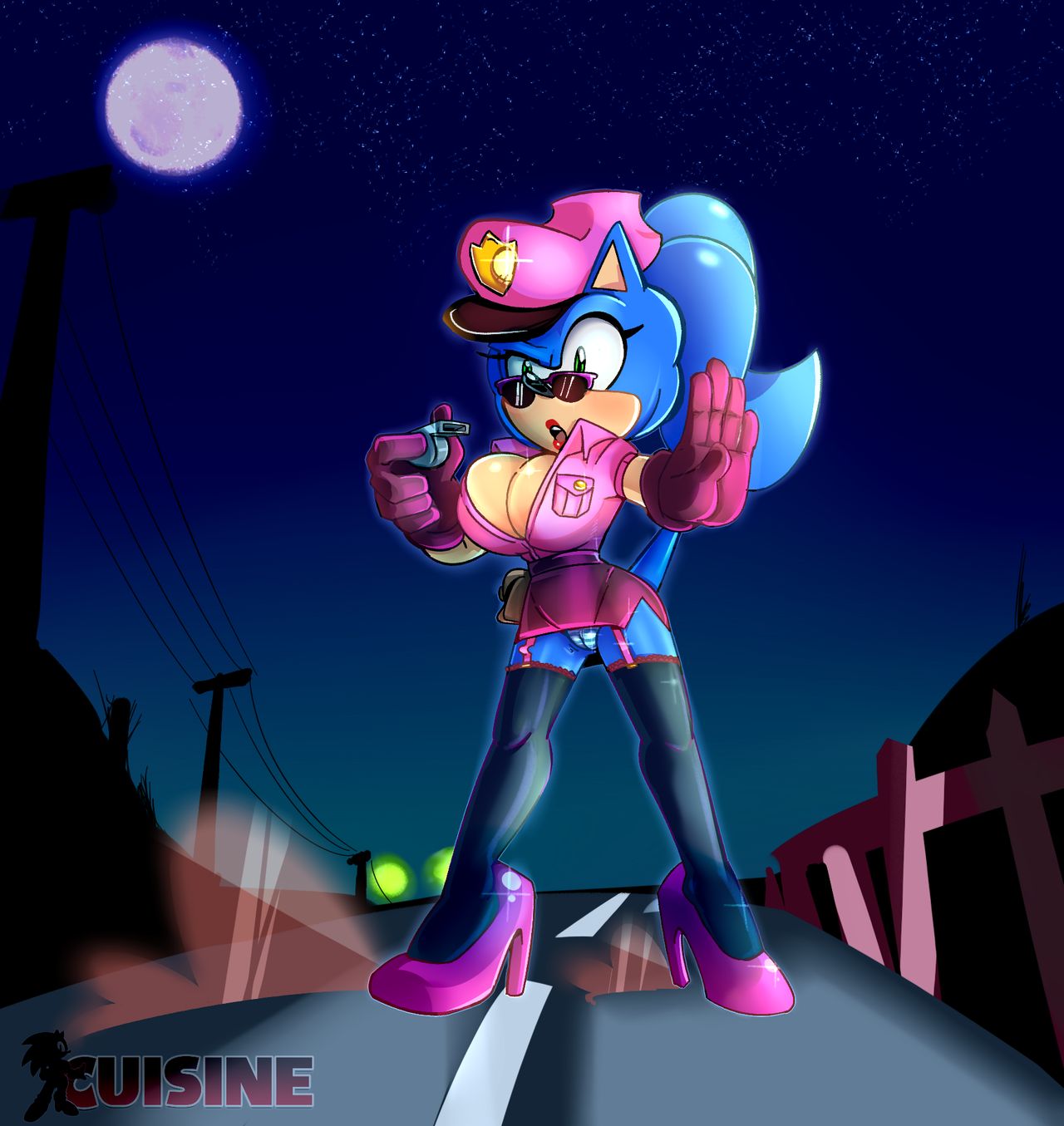 Sonic The Whore Cop page 2 full