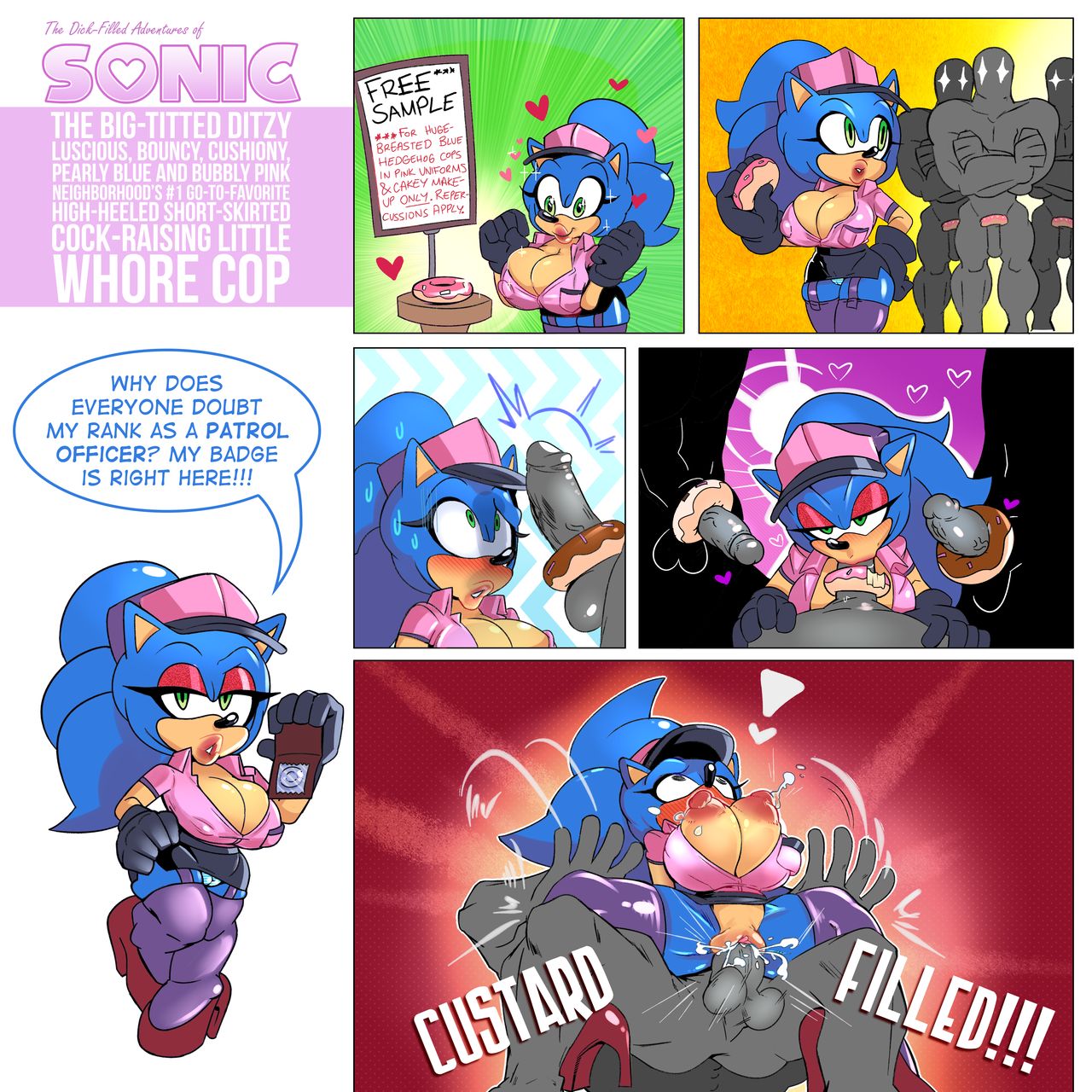 Sonic The Whore Cop page 6 full