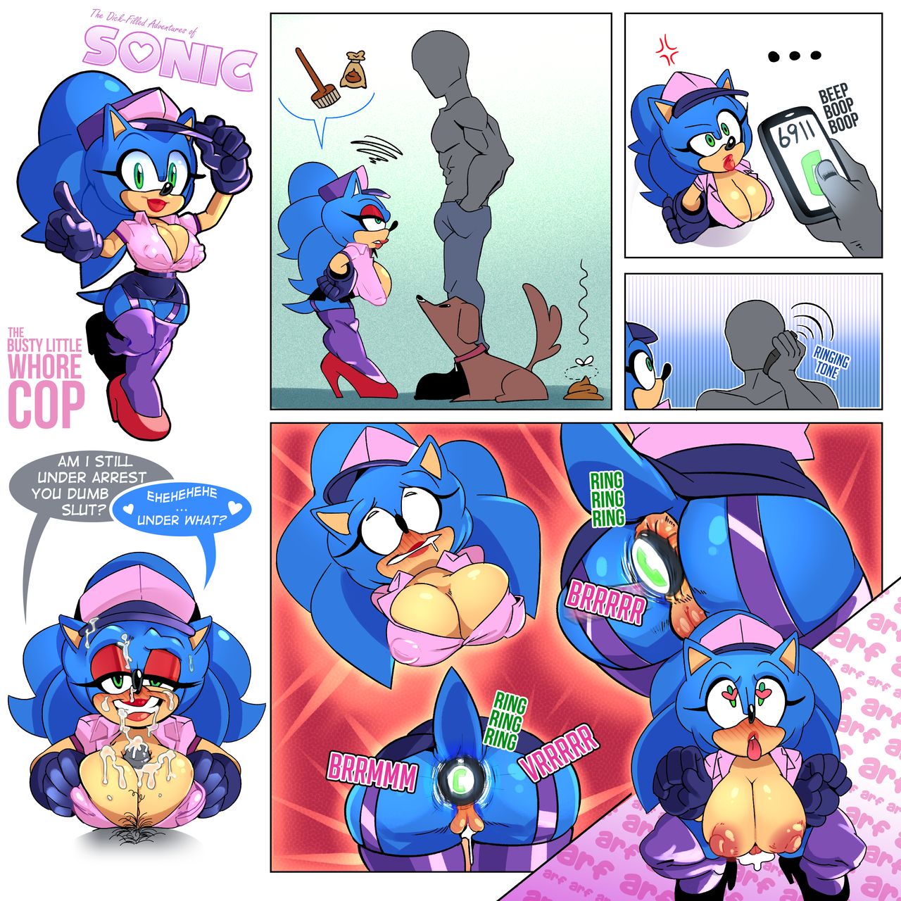 Sonic The Whore Cop page 7 full