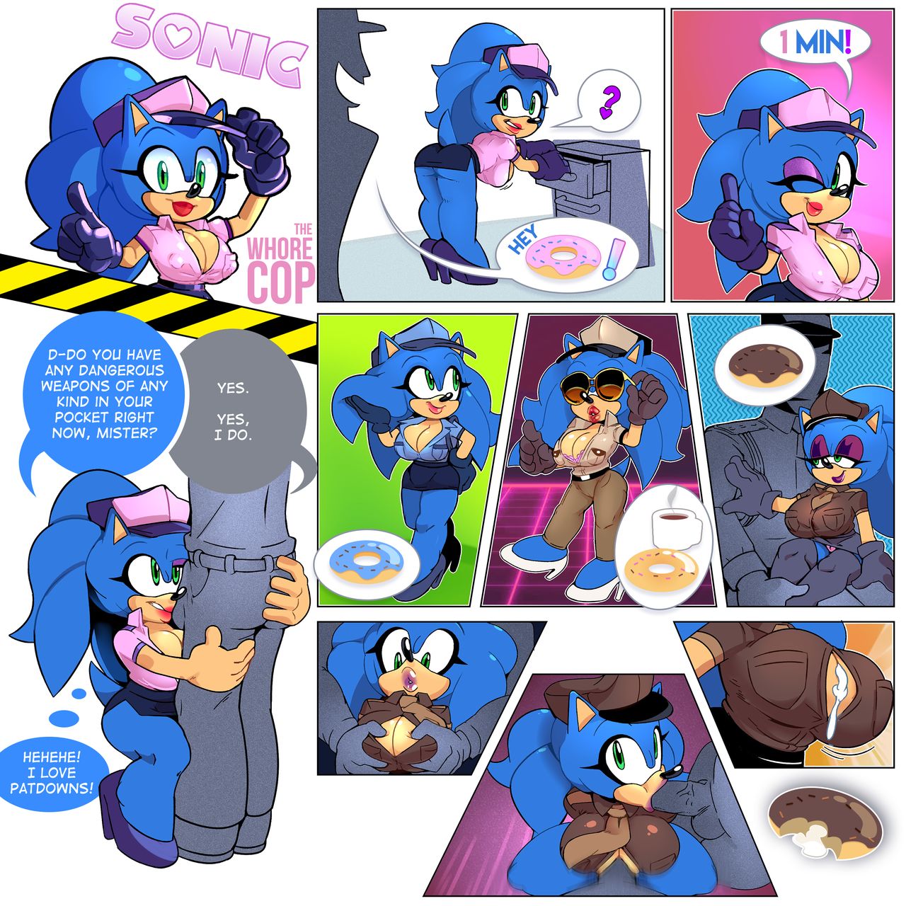 Sonic The Whore Cop page 8 full