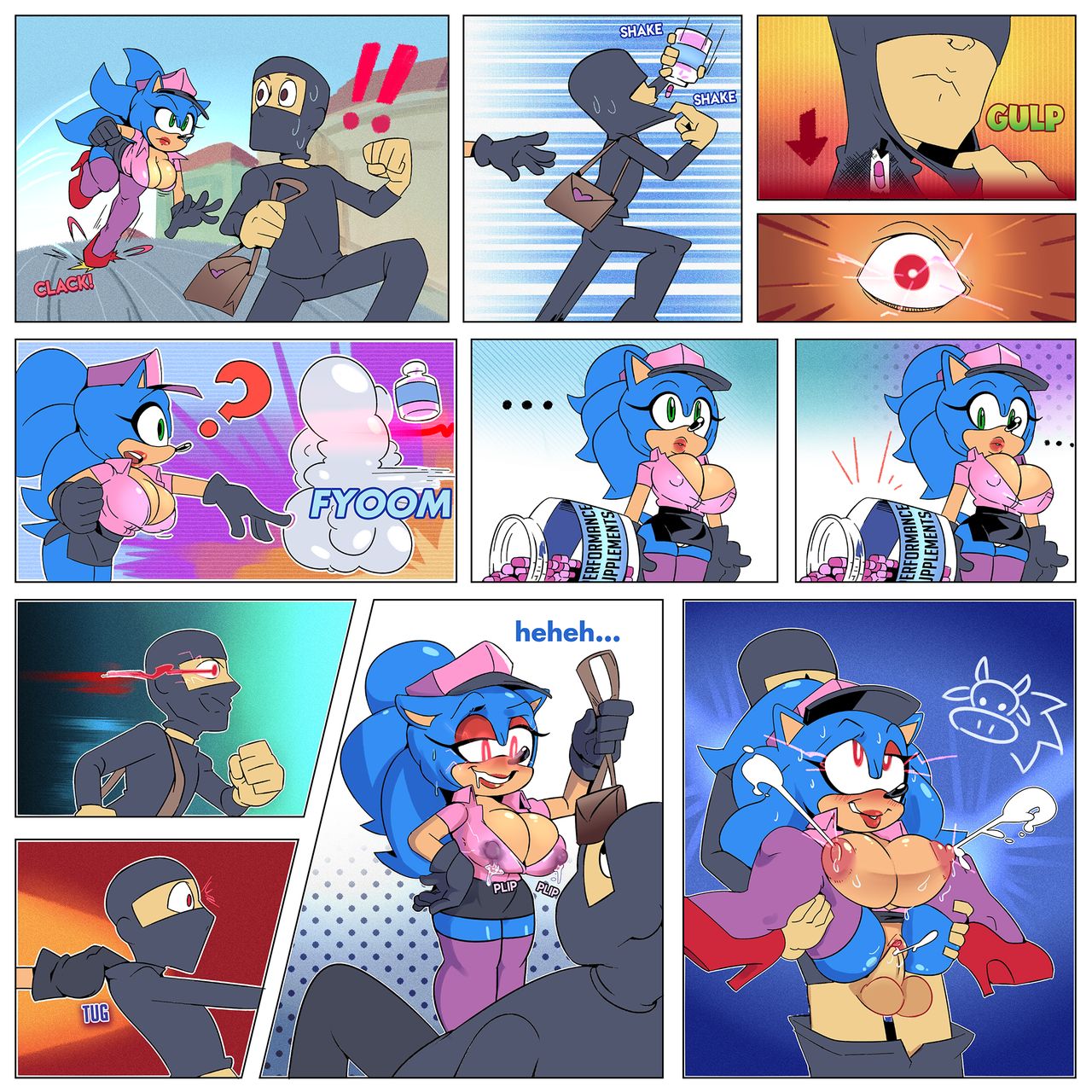 Sonic The Whore Cop page 9 full