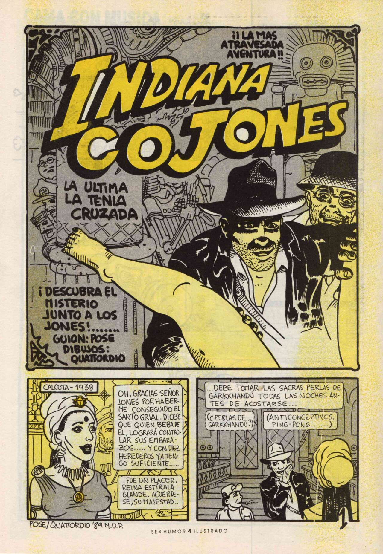 Indiana Cojones y La Última La Tenía Cruzada page 2 full