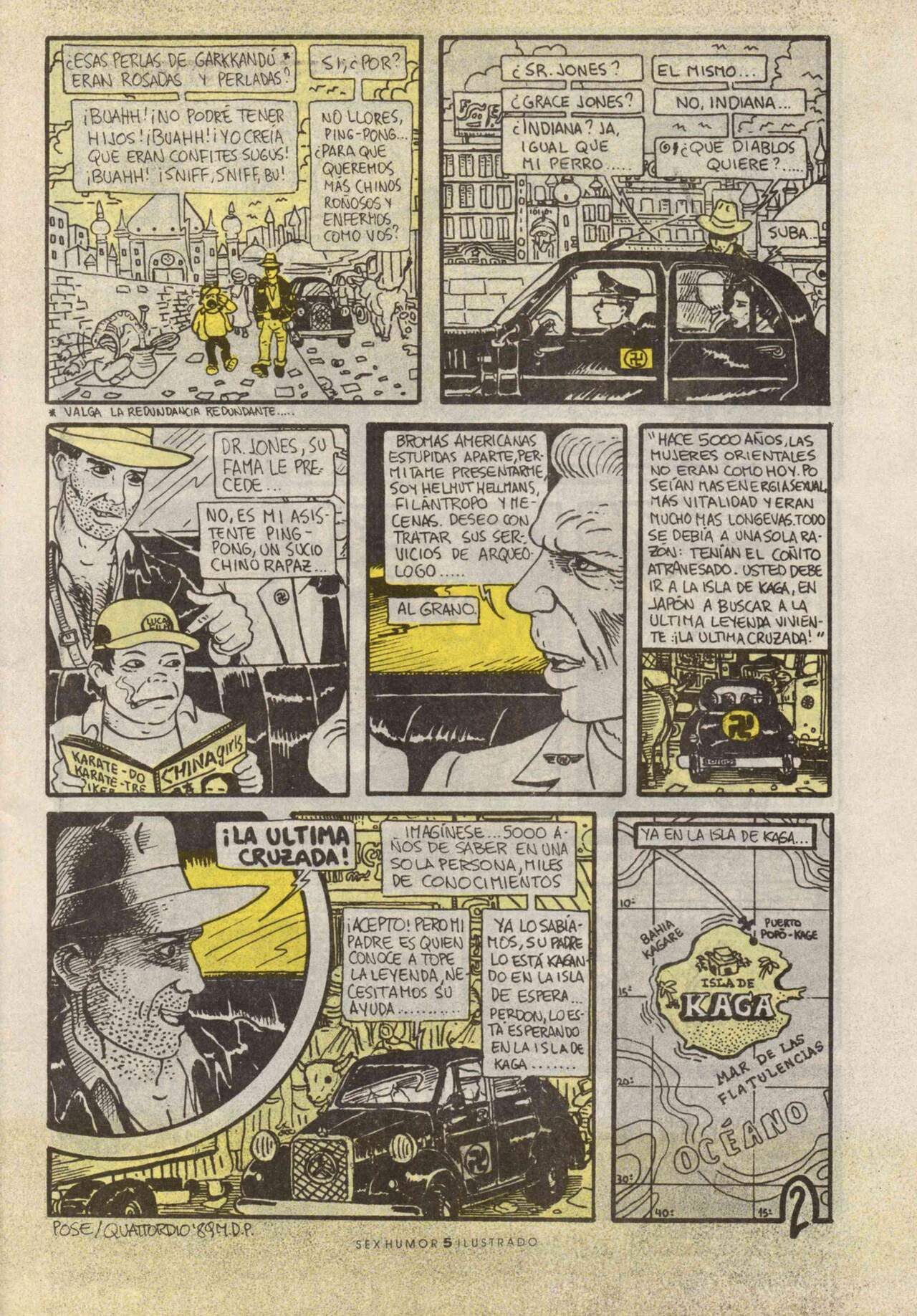Indiana Cojones y La Última La Tenía Cruzada page 3 full