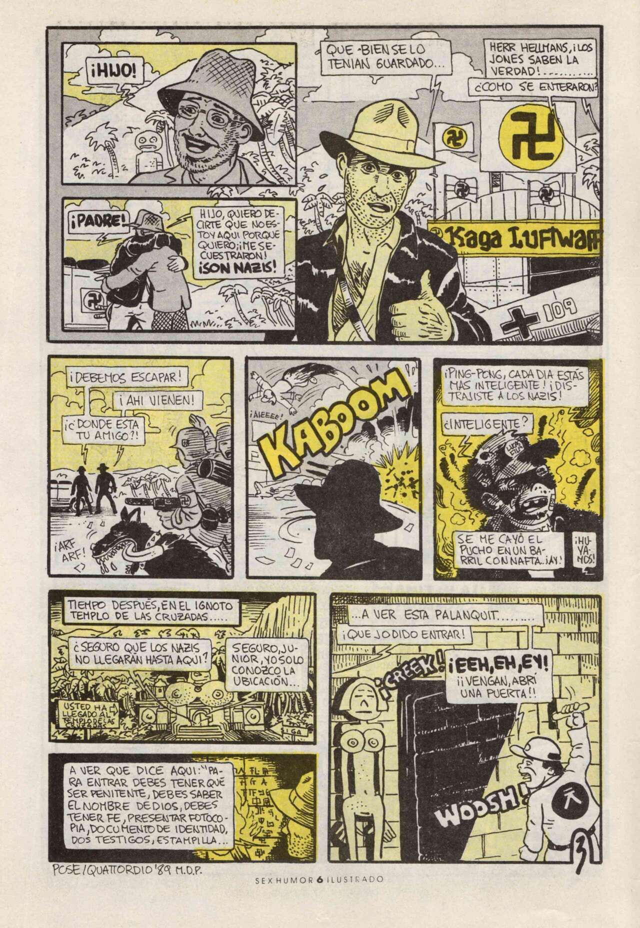 Indiana Cojones y La Última La Tenía Cruzada page 4 full
