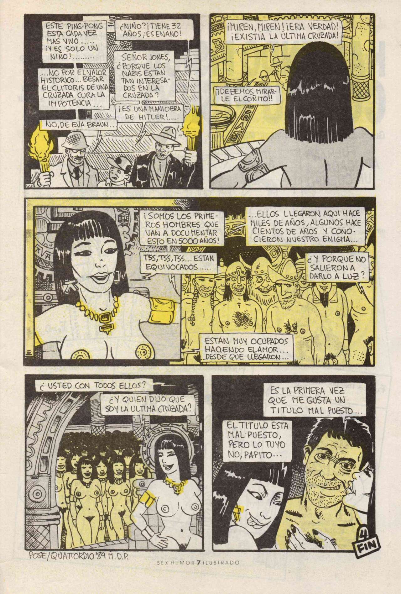 Indiana Cojones y La Última La Tenía Cruzada page 5 full