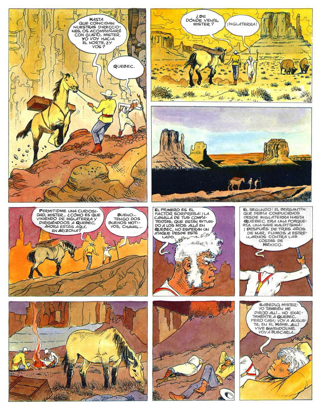 El hombre de papel: 4 dedos page 6 full
