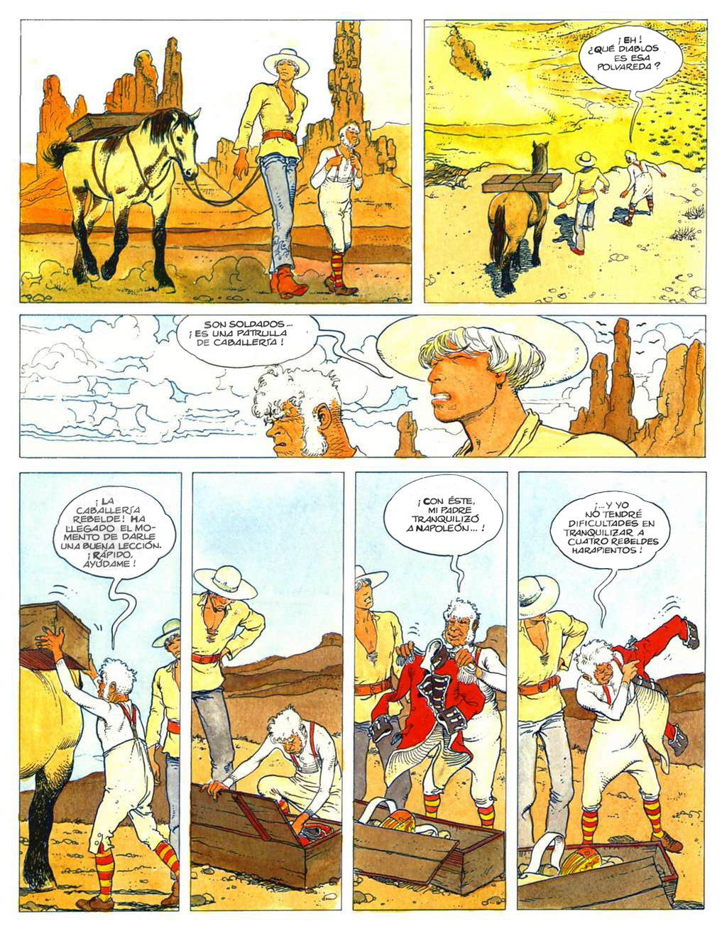 El hombre de papel: 4 dedos page 7 full