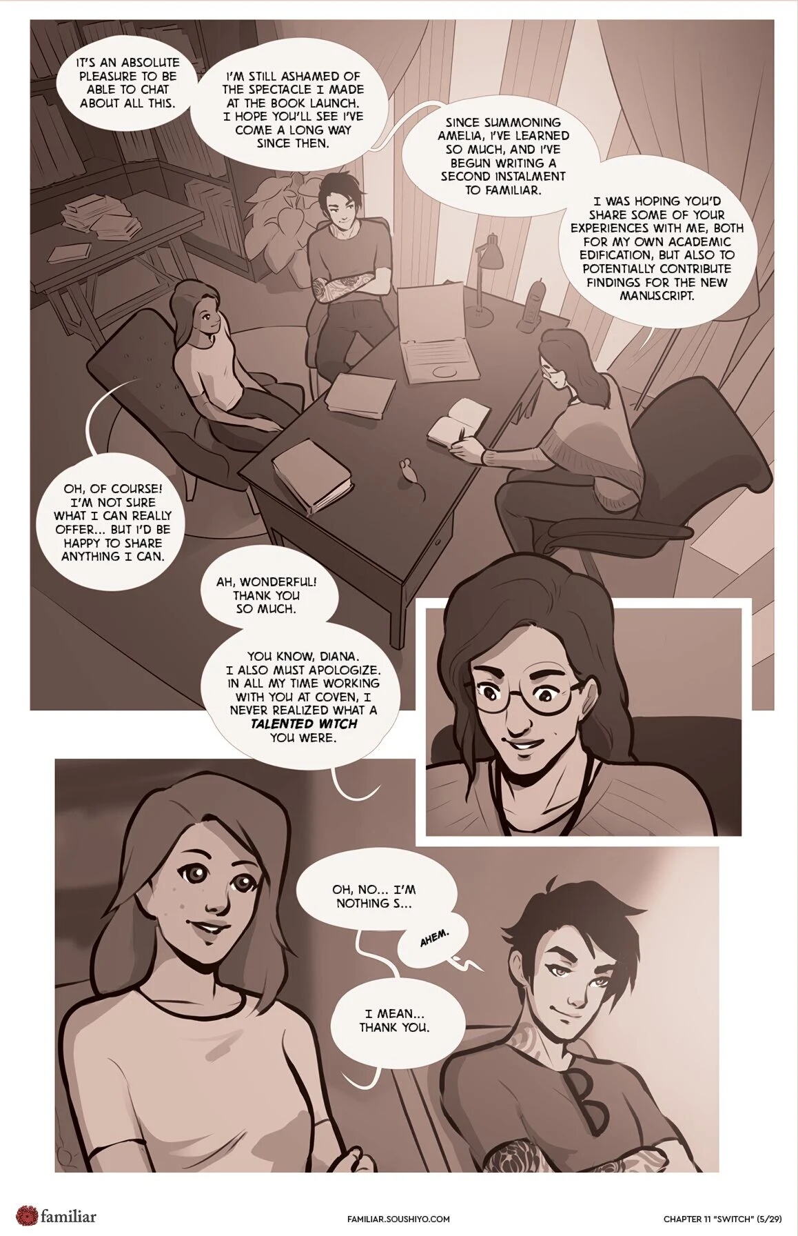 Familiar  - Act 2 - Chapter 11 - Switch - english page 6 full