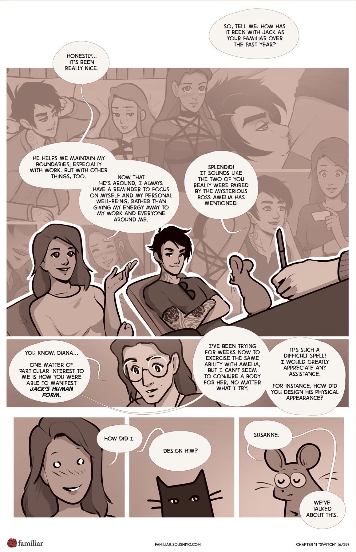 Familiar  - Act 2 - Chapter 11 - Switch - english page 7 full
