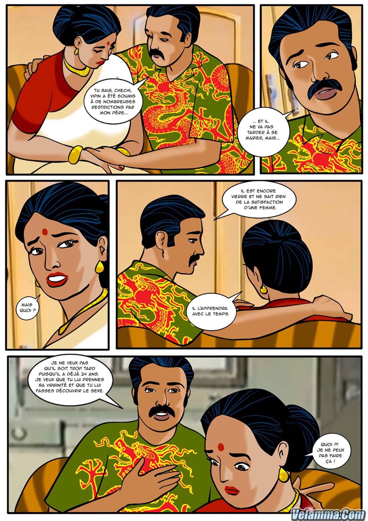 Velamma - 009 - Prise de virginité page 6 full