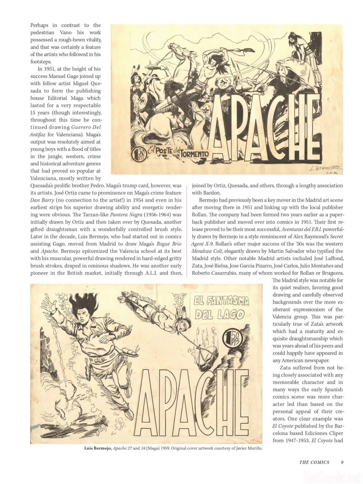 Masters of Spanish Comic Book Art page 10 full