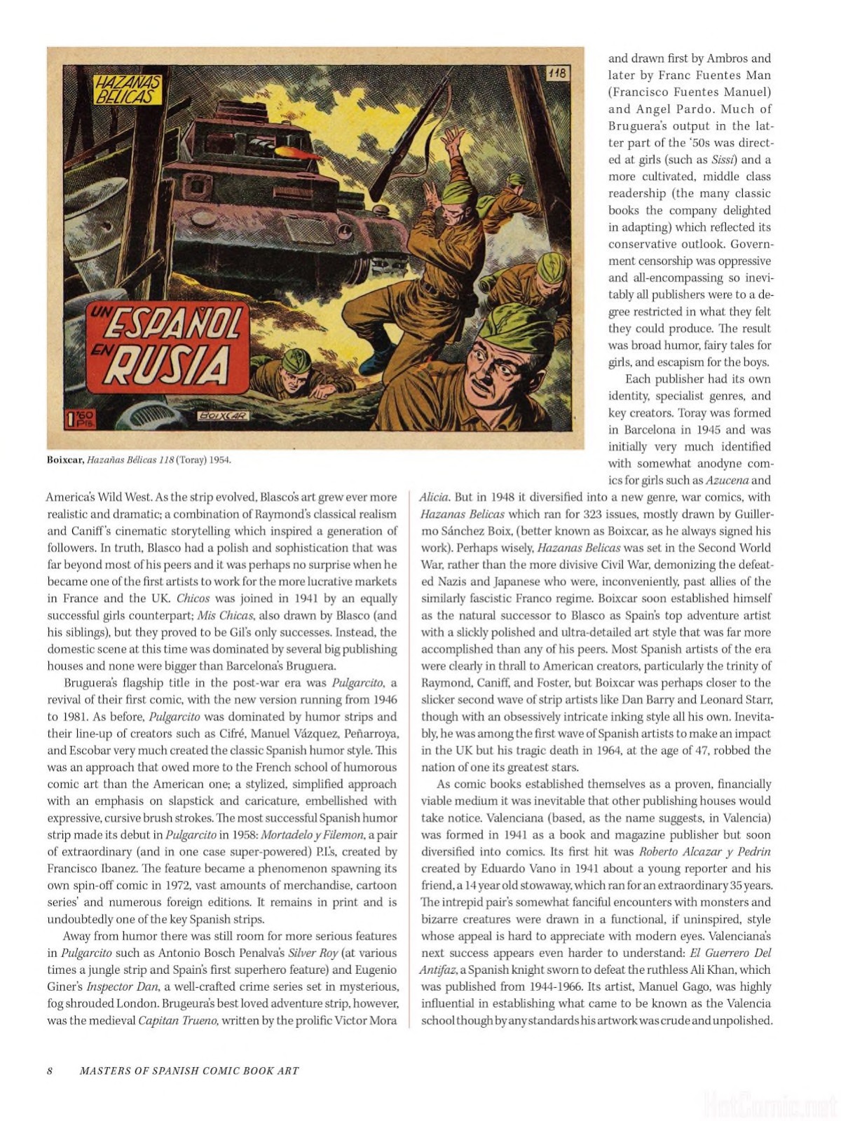 Masters of Spanish Comic Book Art page 9 full