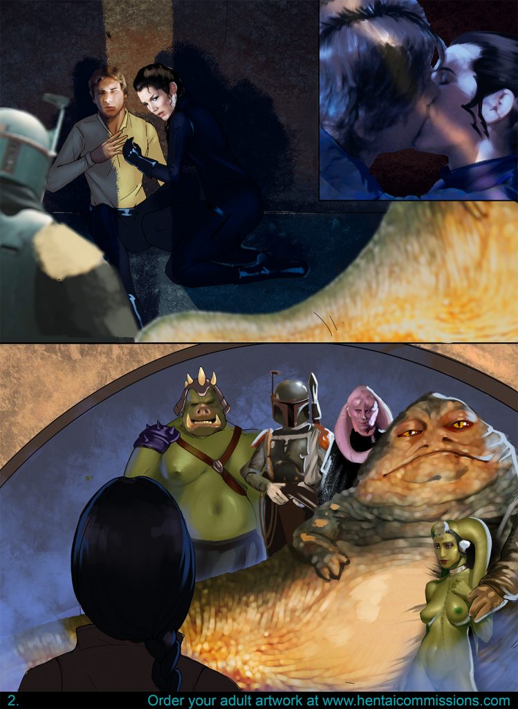 Princess Sex Slave of Tatooine: A Star Wars Parody page 3 full