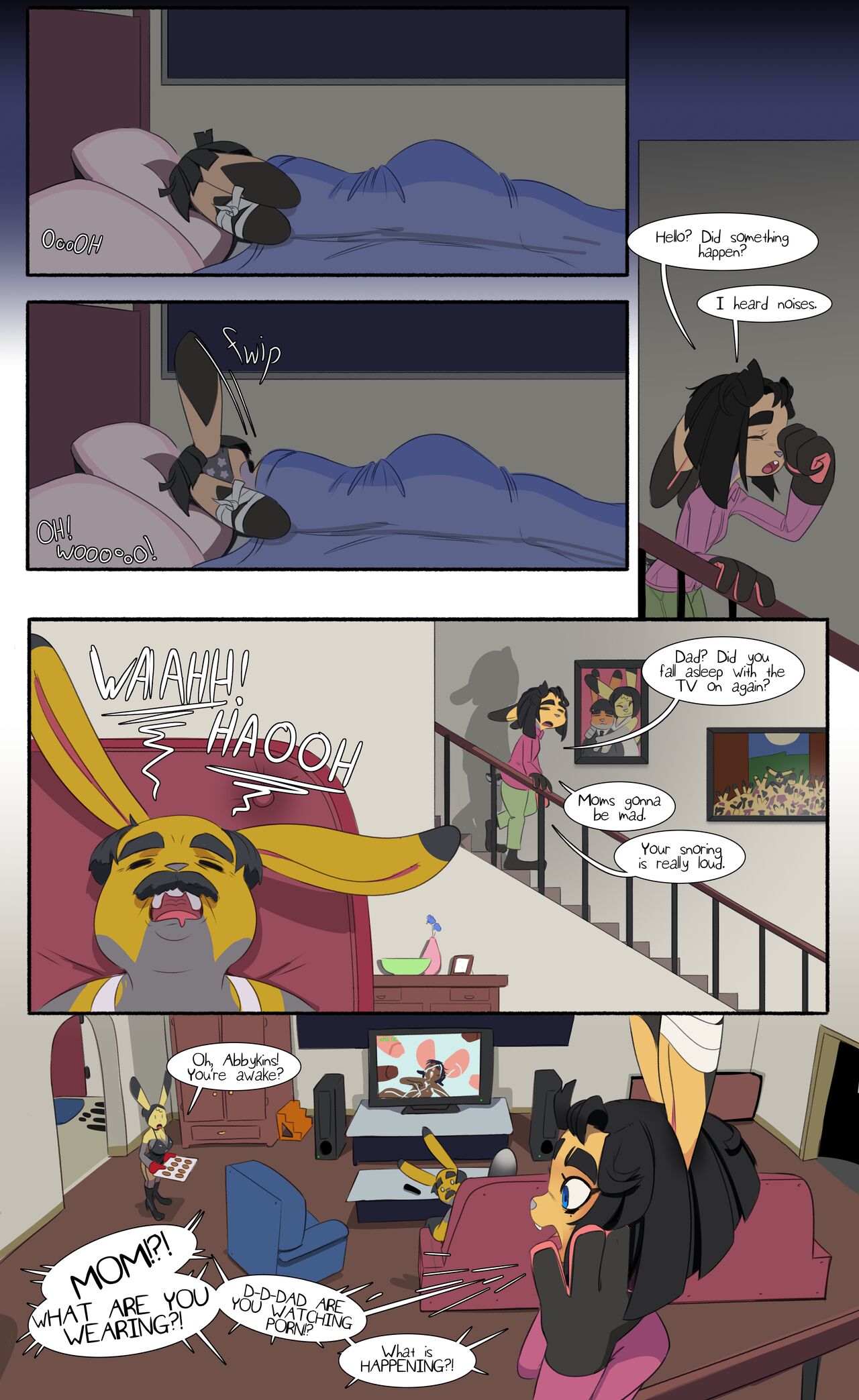 Fox in the Rabbit Hutch page 4 full
