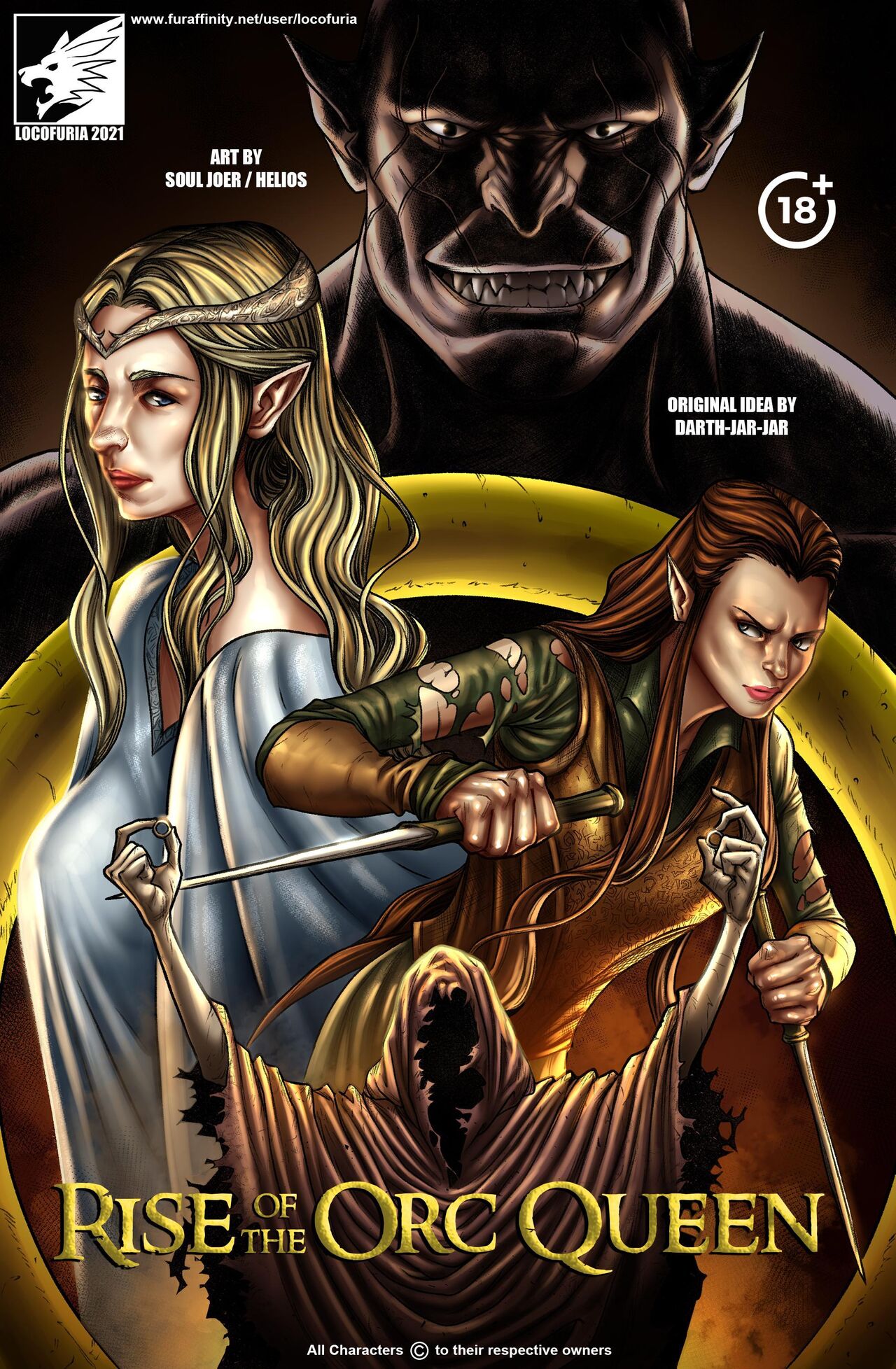 Rise of the Orc Queen page 1 full