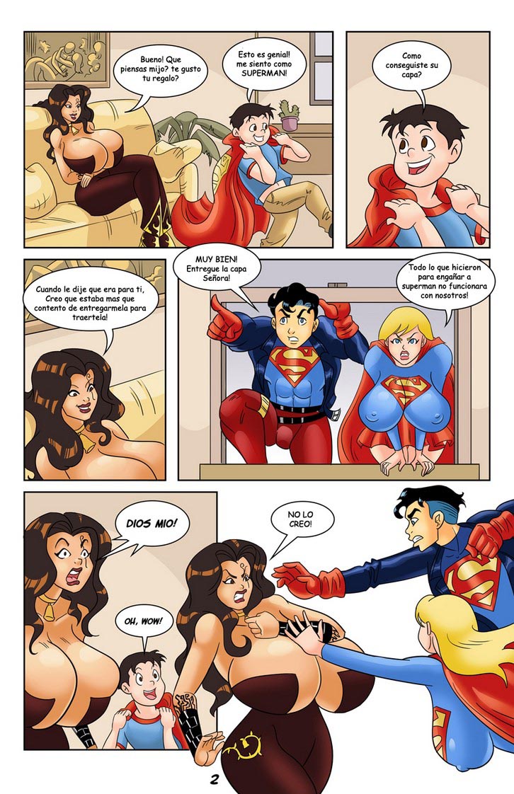 SUPERBOY and SUPERGIRL page 2 full