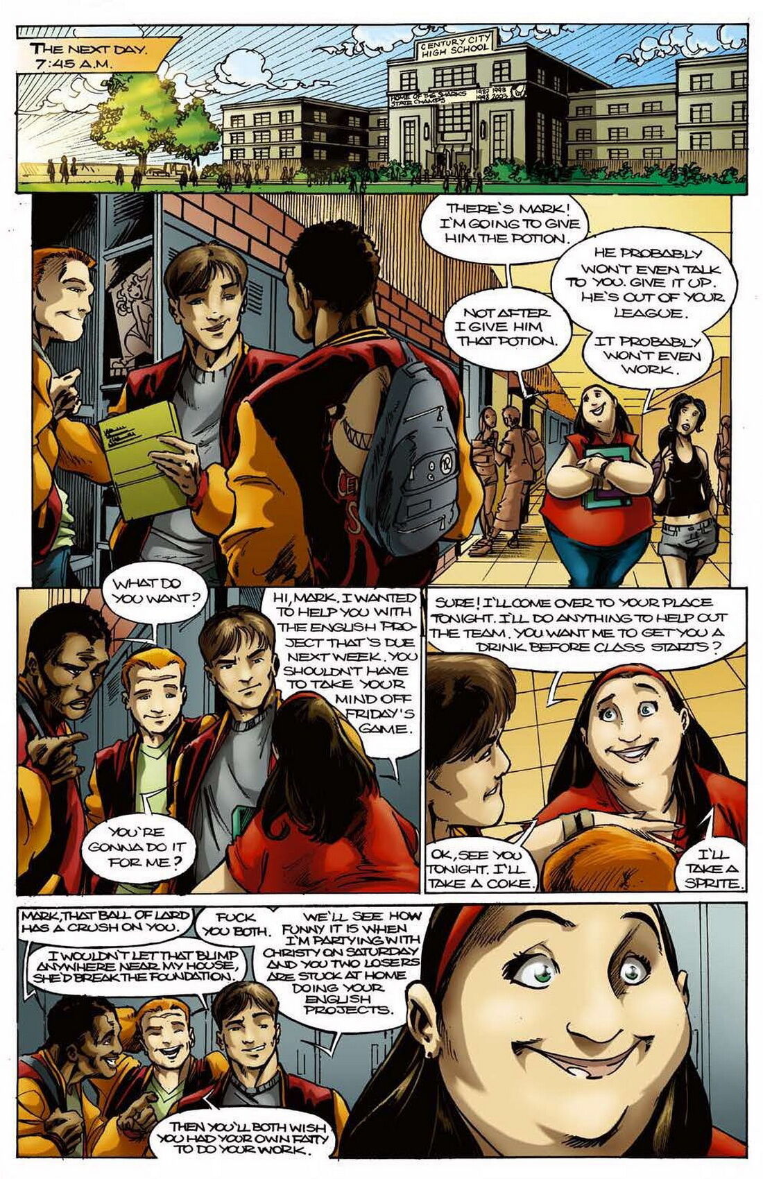 BotComics - Spell's R Us - Dream girl page 4 full