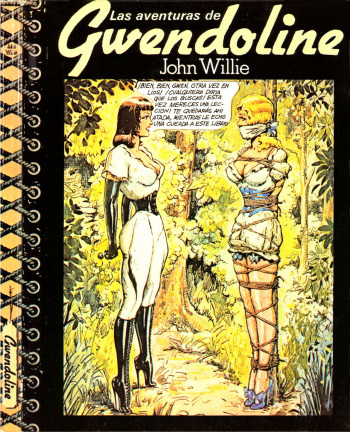 Die Abenteuer der Sweet Gwendoline / Las aventuras de Gwendoline cover