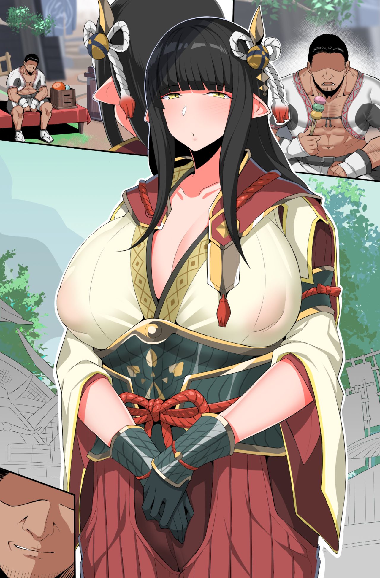Eeeegui Kijoui de Shiboritotte Kuru Hinoe-jou | Hinoe San te sostiene en la posición de vaquera page 3 full