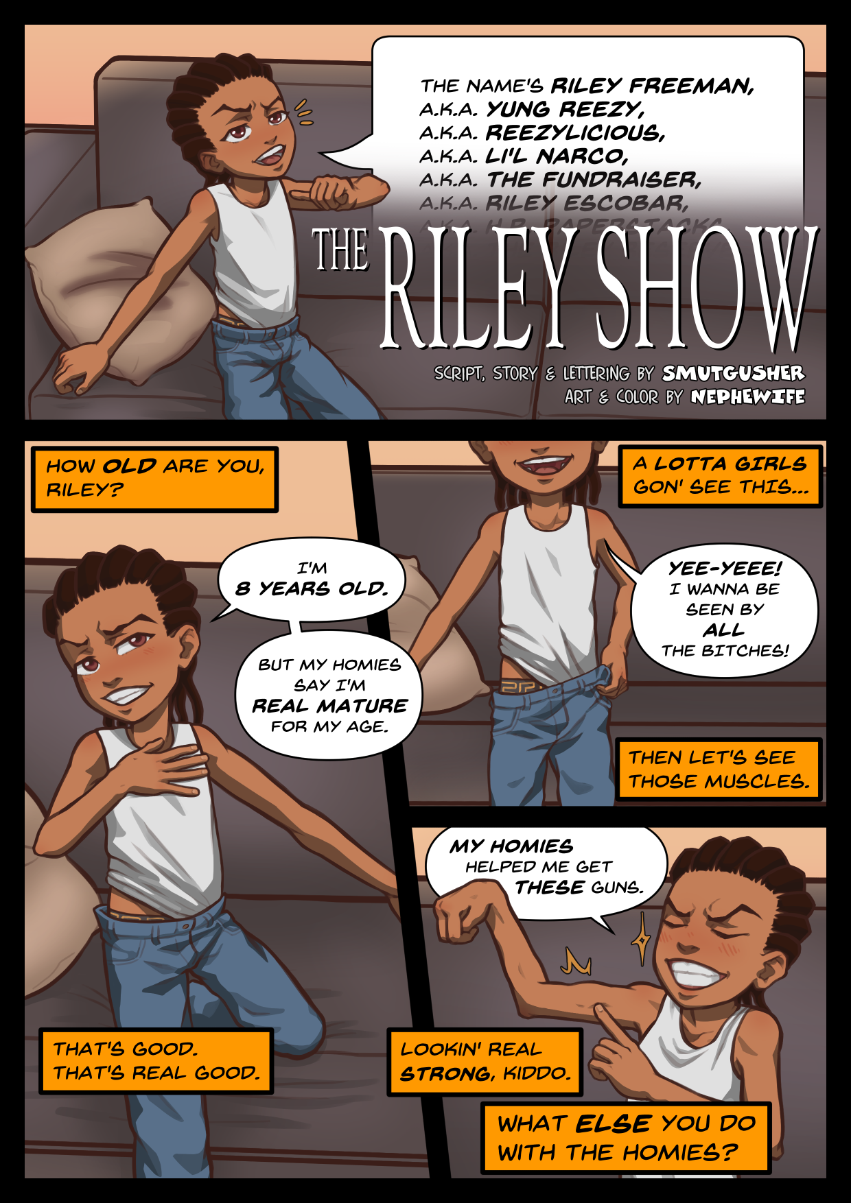 The Riley Show page 1 full