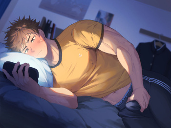 48 Classmate-kun’s masturbation and first sex cover