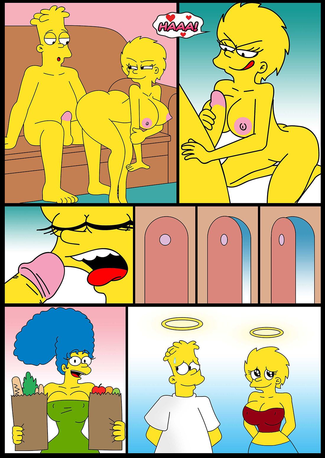 El Video XXX de MARGUE y HOMERO page 6 full