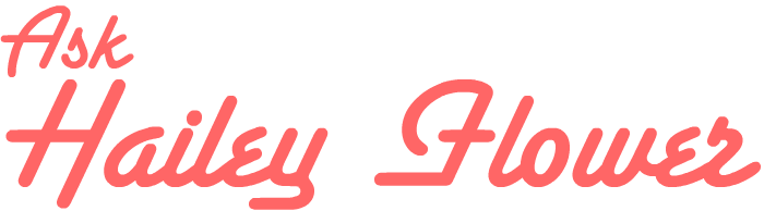 Ask Hailey Flower page 1 full