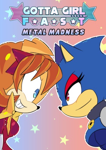 Gotta Girl Fast #4: Metal Sonic cover