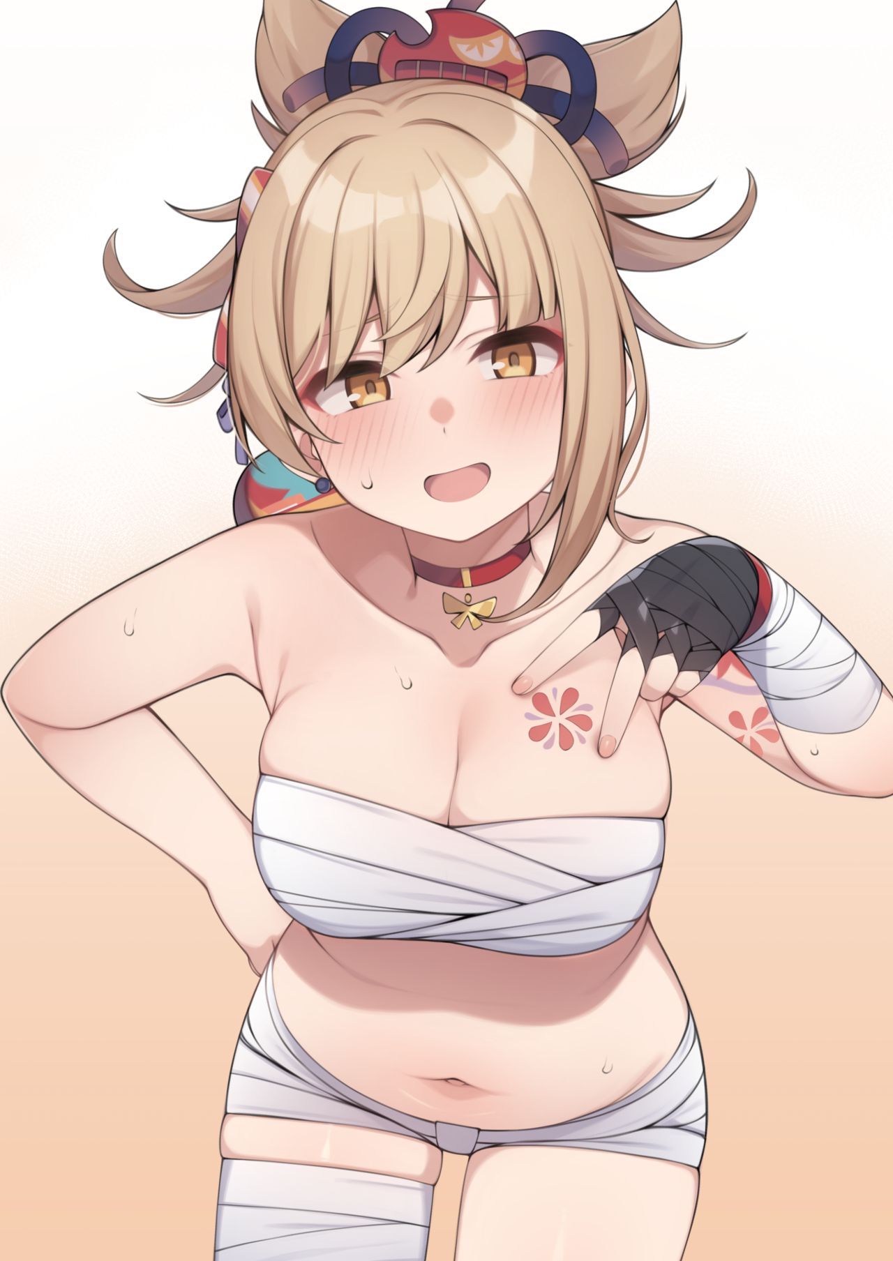 Moshi Yoimiya ga Bakufugun ni Tsukamatte Shimattara | Cuando Yoimiya es capturada por el ejército del Shogunato page 8 full